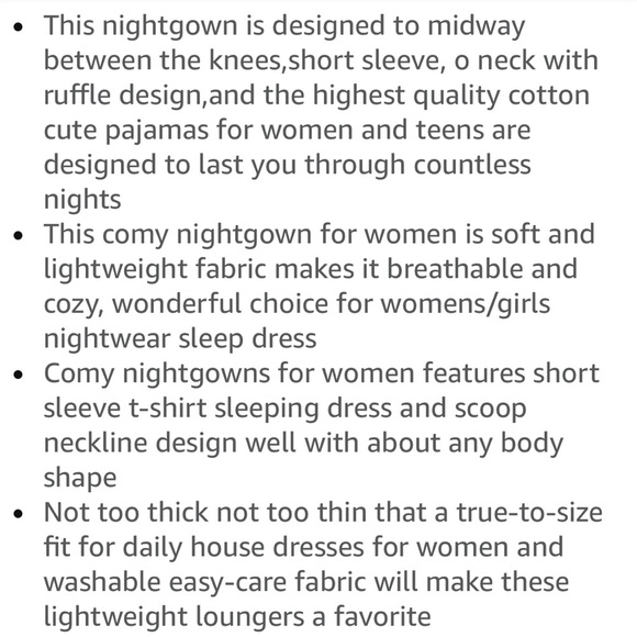 Blue Star and Moon Nightgown - Picture 9 of 9